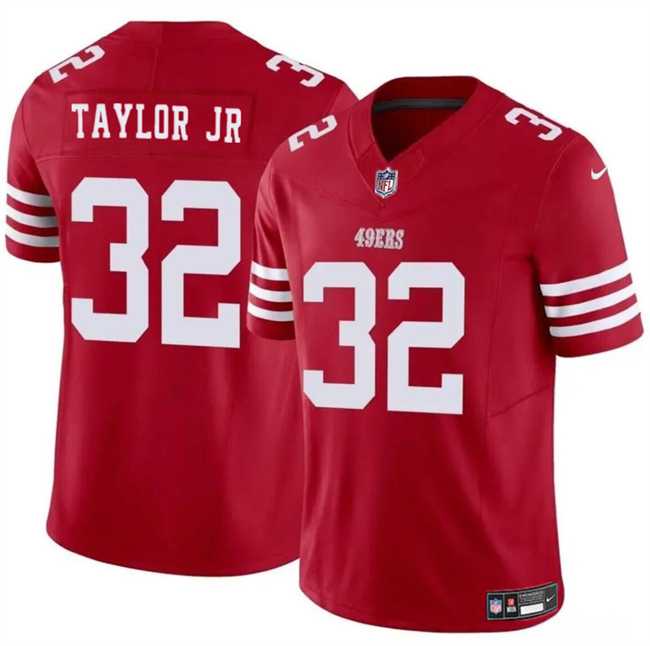 Men & Women & Youth San Francisco 49ers #32 Patrick Taylor Jr Red 2024 F.U.S.E. Vapor Untouchable Limited Stitched Jersey->san francisco 49ers->NFL Jersey